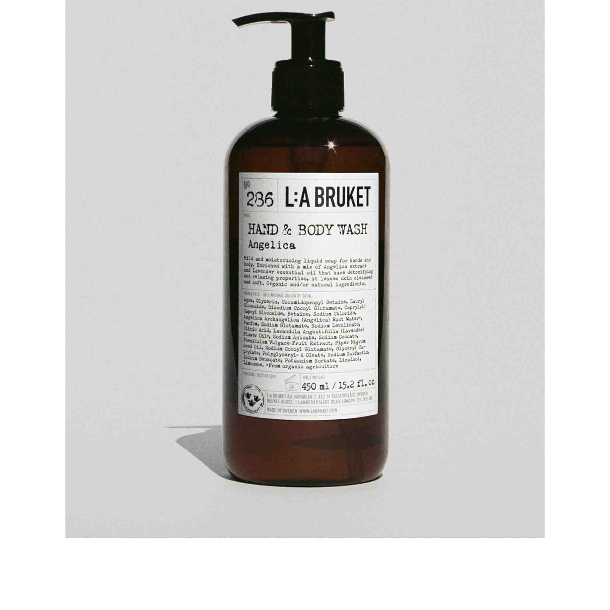 286 Hand & Body wash Angelica - L:A Bruket - Image 3