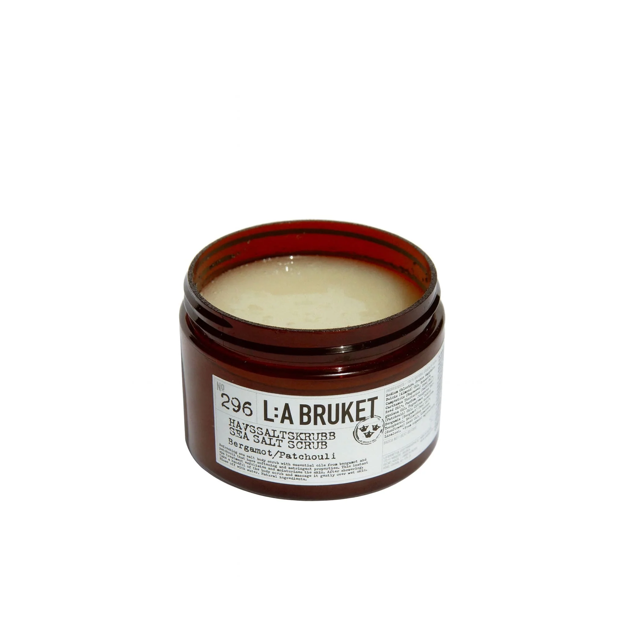 296 Sea Salt Scrub Bergamot/Patchouli - L:A Bruket - Image 3