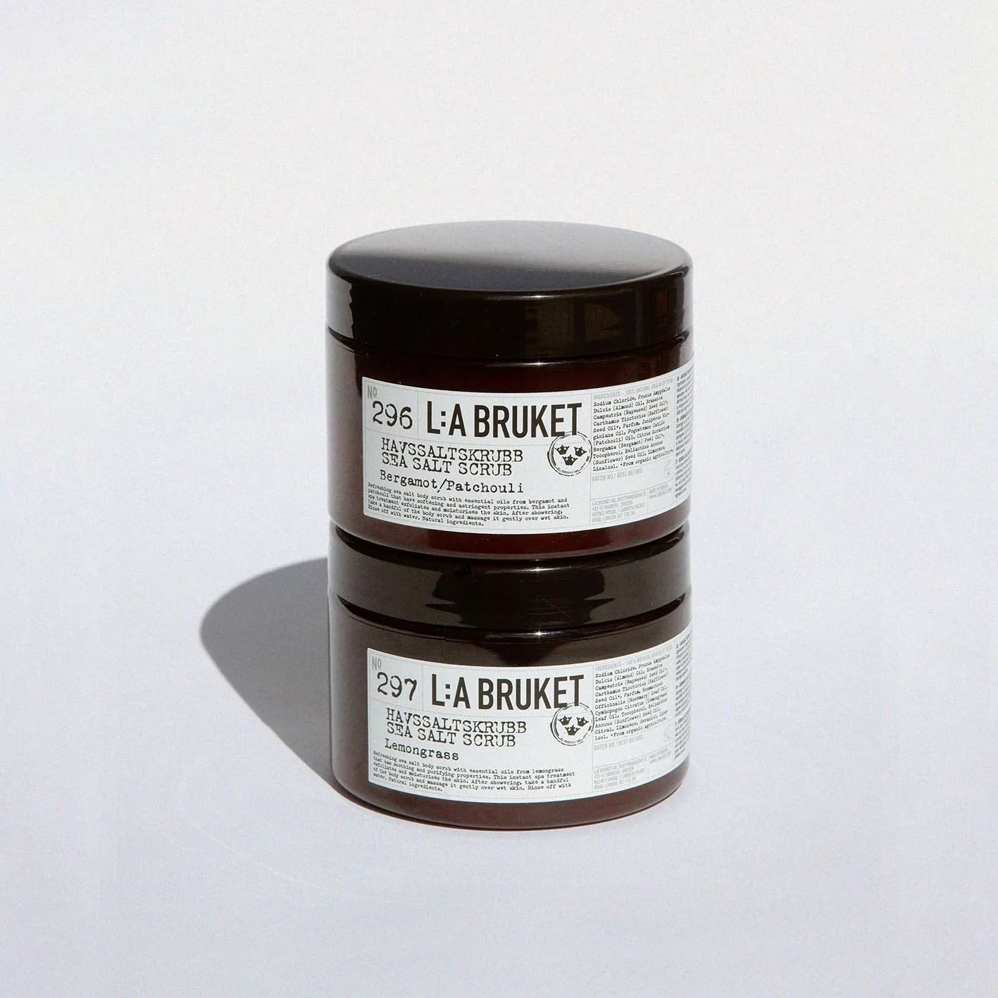 296 Sea Salt Scrub Bergamot/Patchouli - L:A Bruket - Image 4