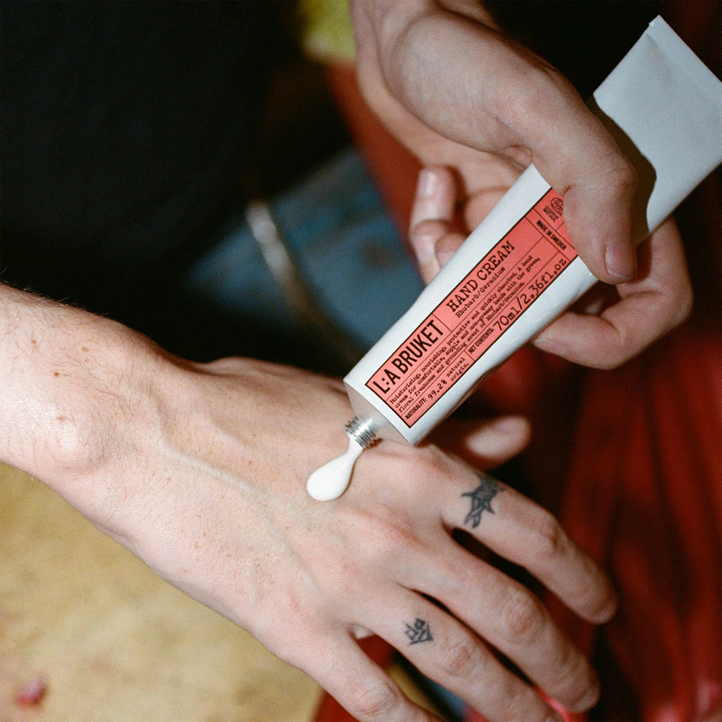 341 Hand Cream Rhubarb | Geranium - L:A Bruket - Image 2