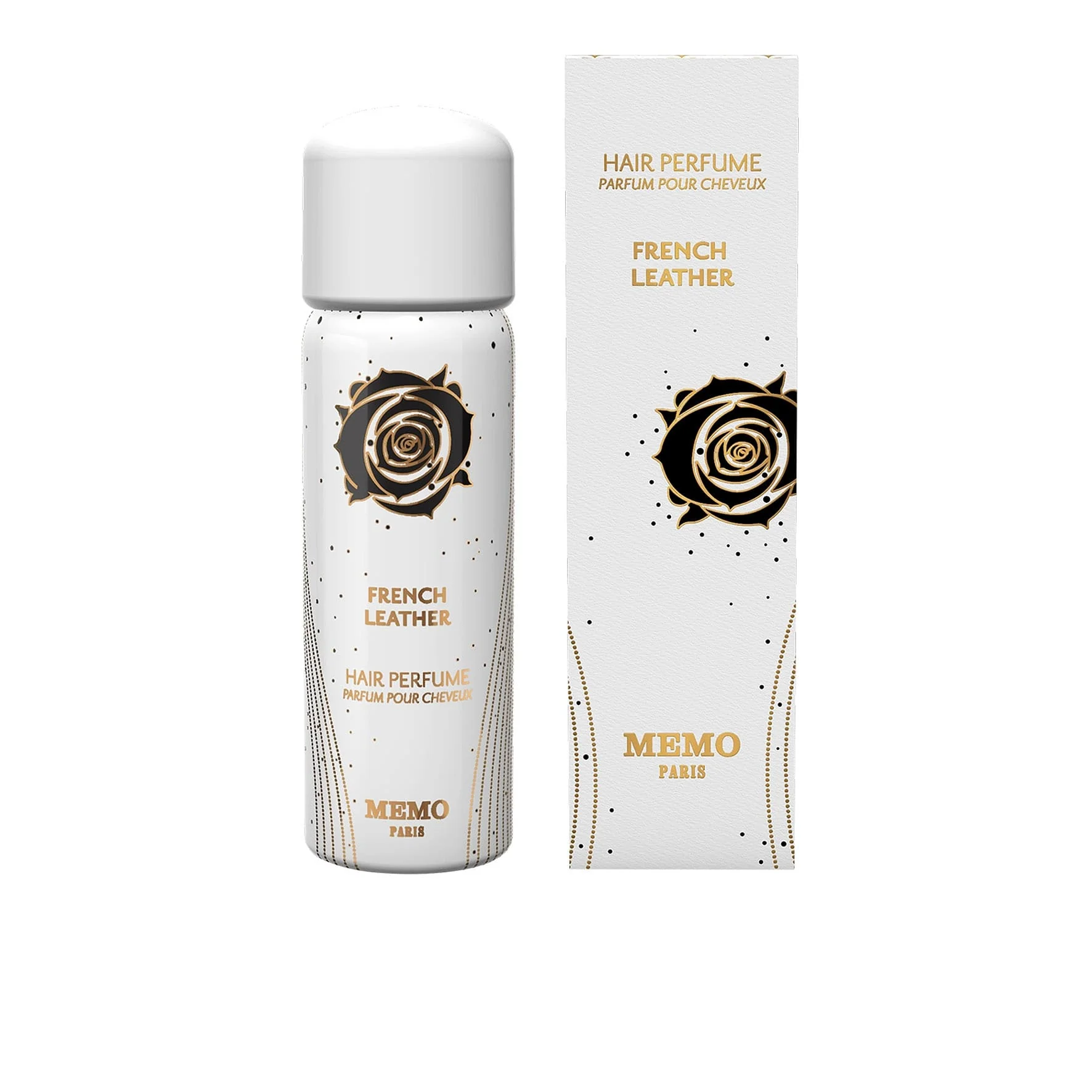 French Leather Hair Mist - Memo Paris - Image 2