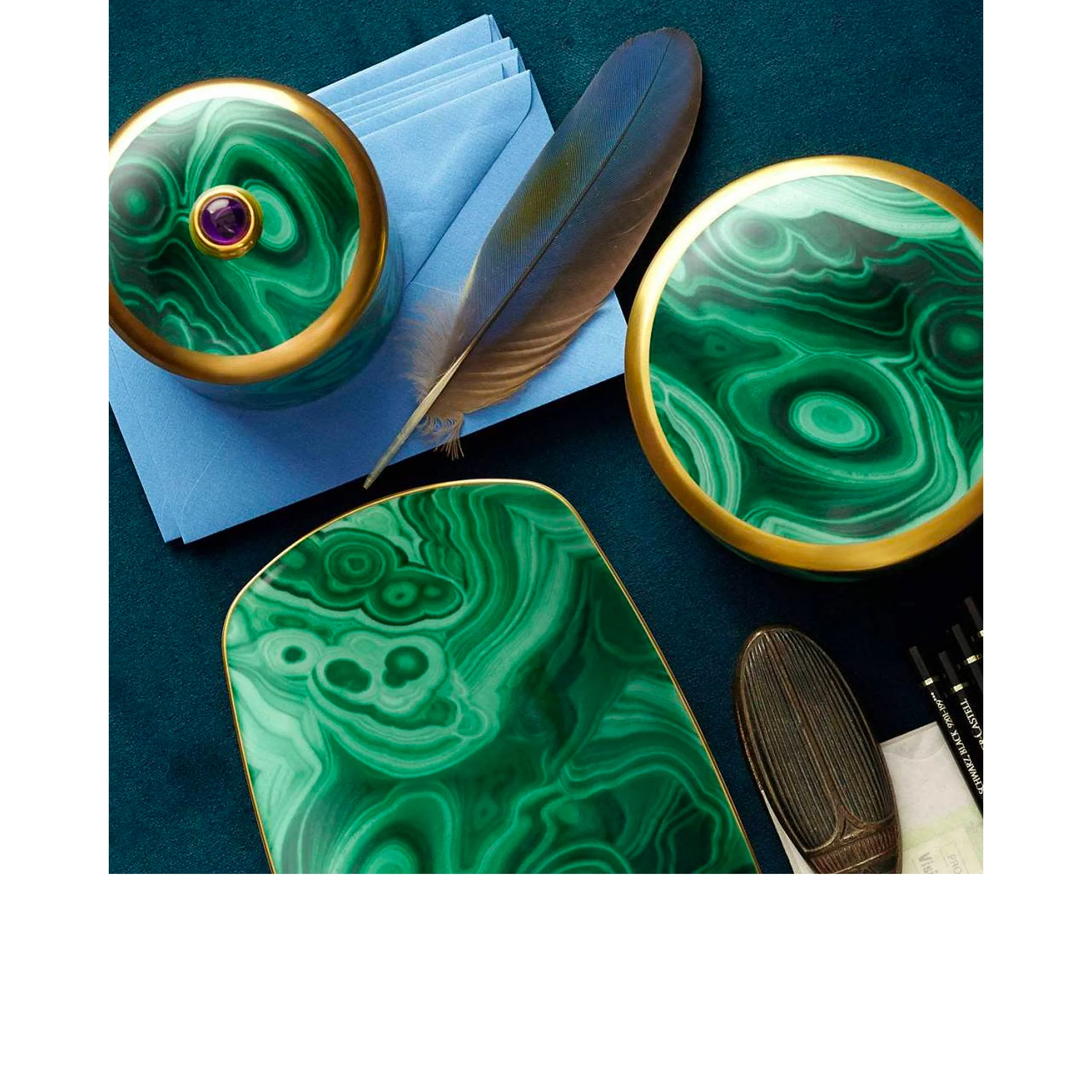 Malachite Candle - L'Objet - Image 4