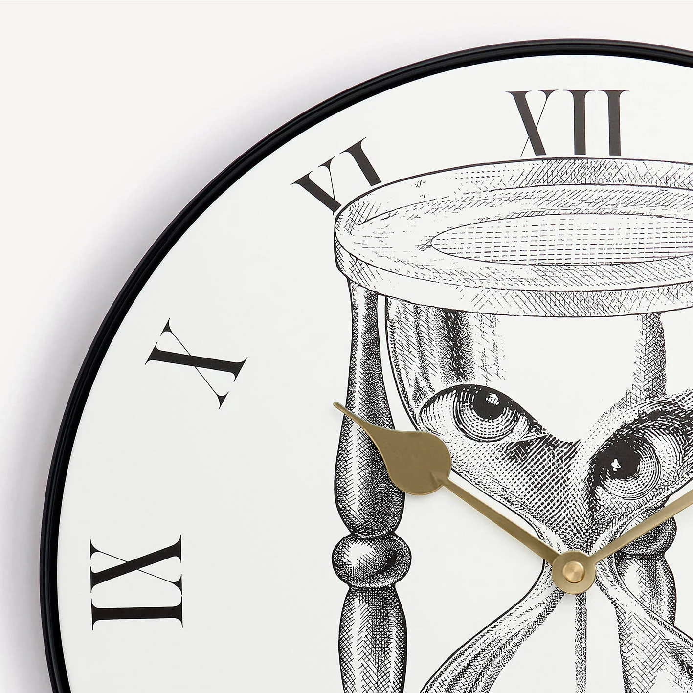 Orologio da Parete Tema e Variazioni n.184 B/N - Fornasetti - Image 2