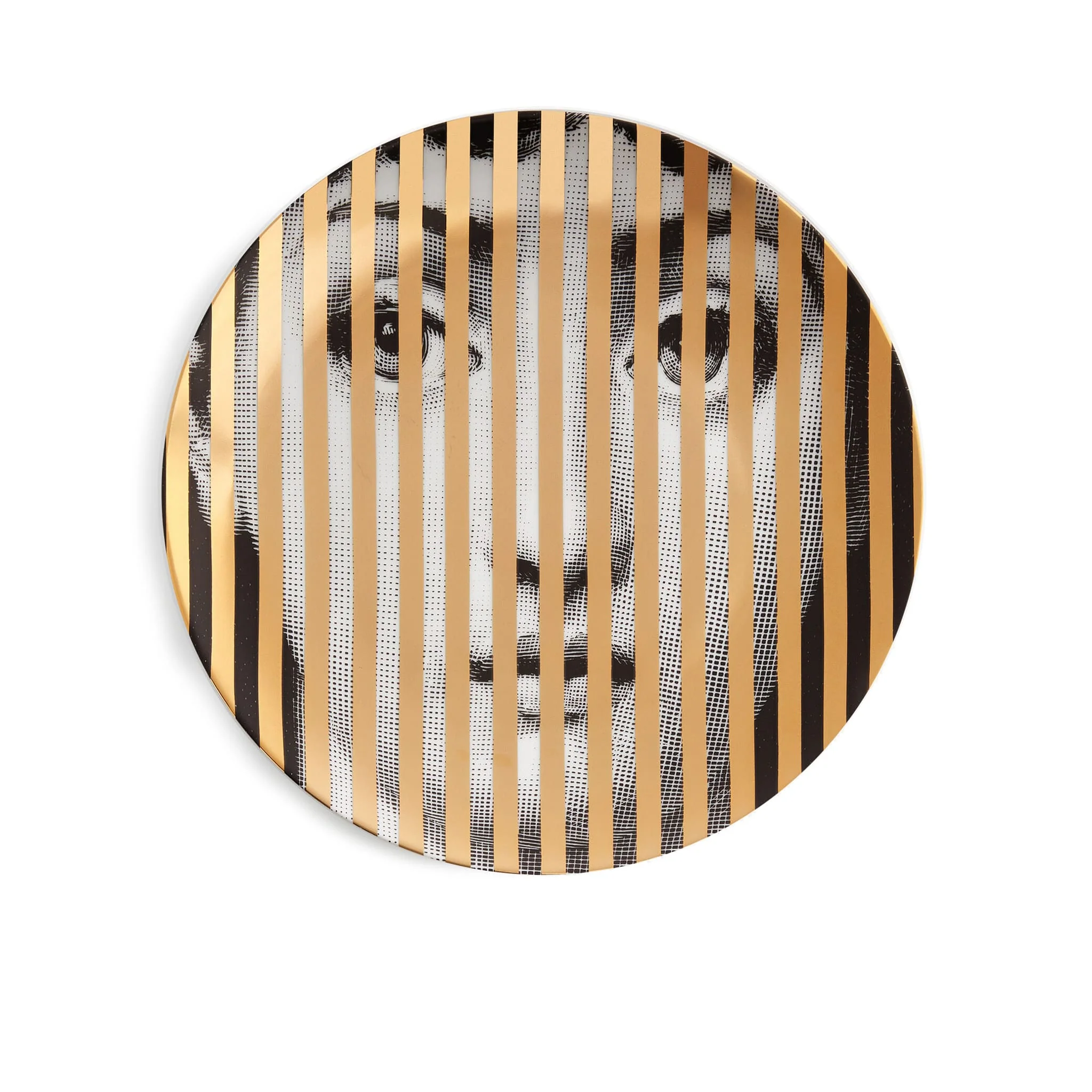 Piatto Tema e Variazioni n.34 Oro - Fornasetti