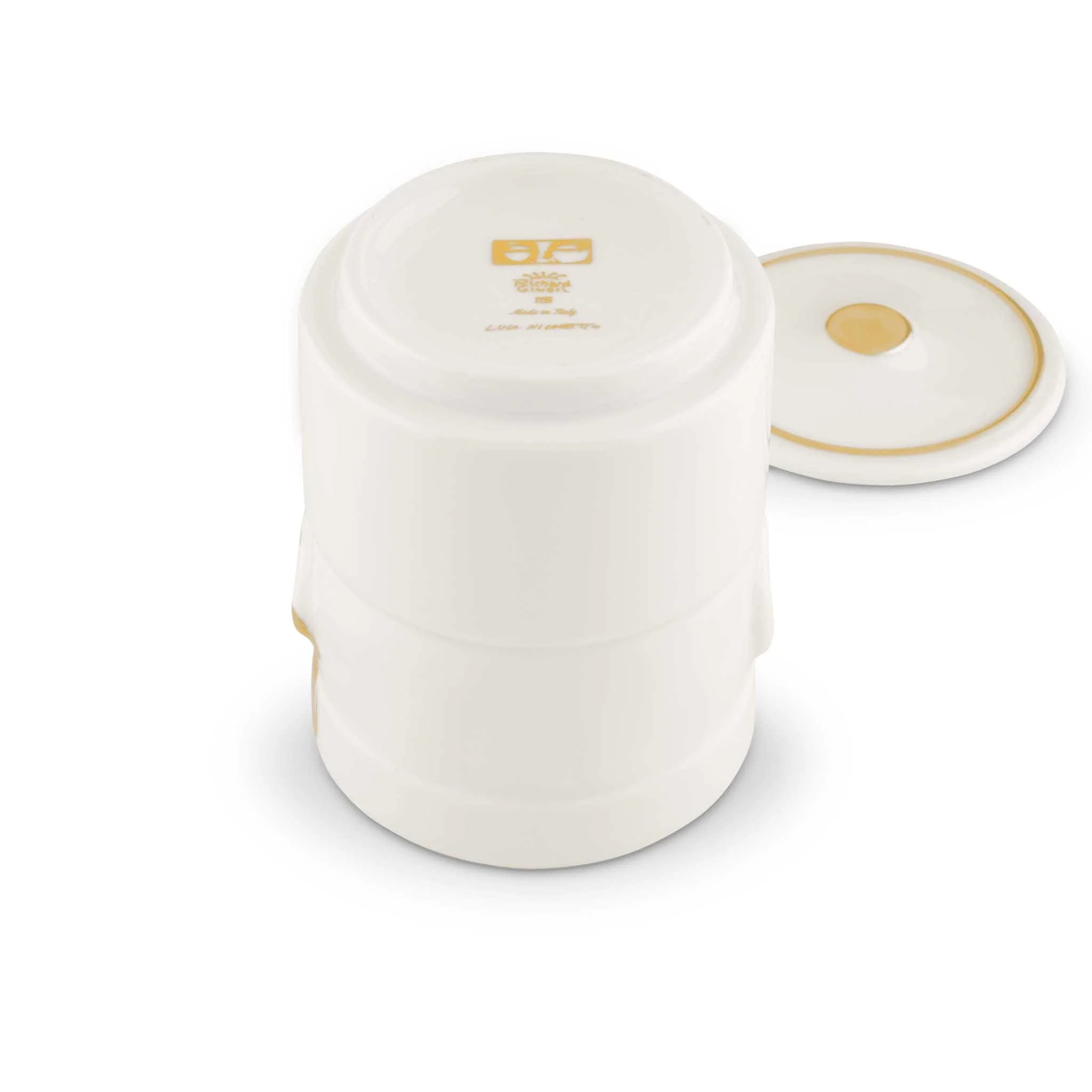 Porta Candela Il Seguace White/Gold - Ginori - Image 3