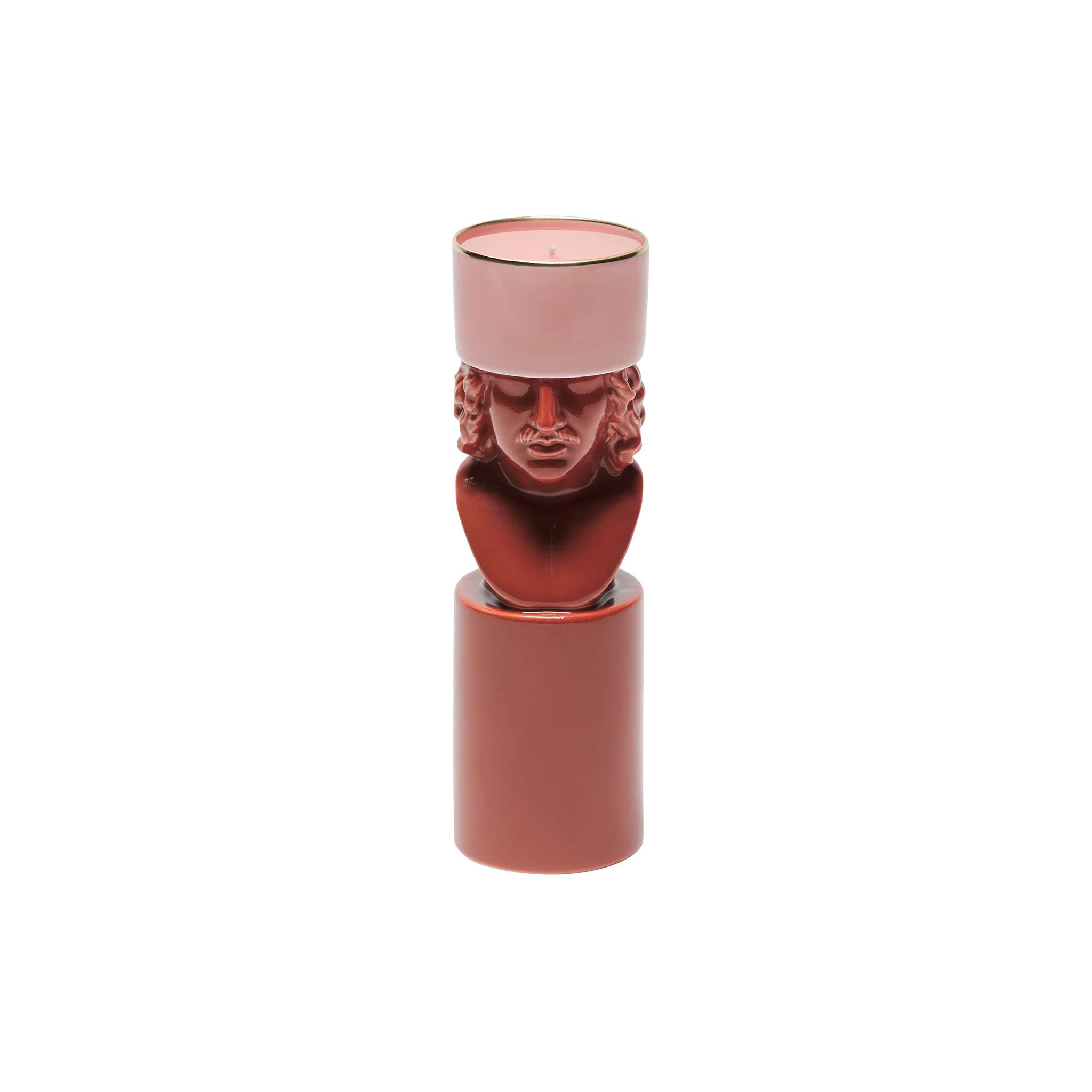 Portacandela Il Letterato Red Clay - Ginori